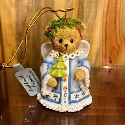 2022 Cherished Teddies  Dated Angel Bell Ornament 135571
