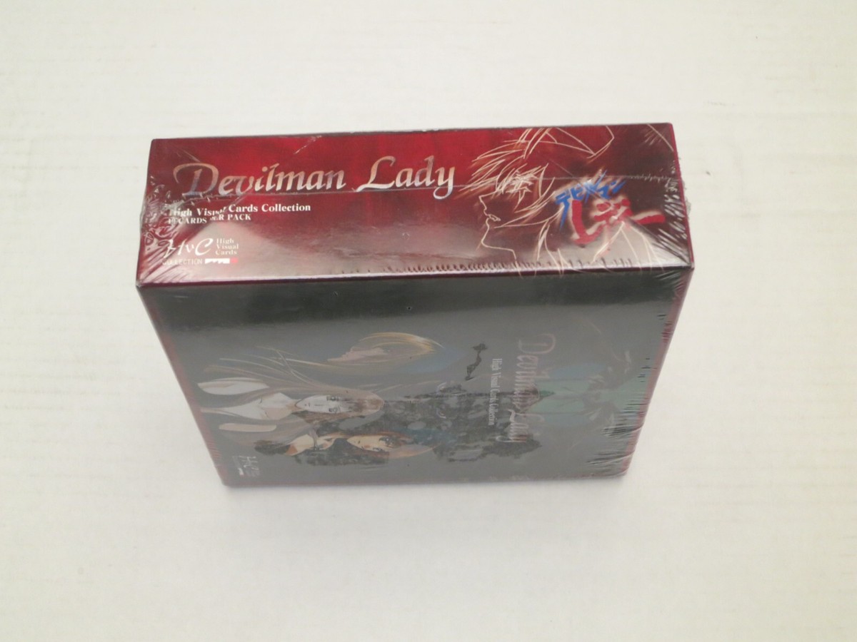 Devilman Lady High Visual Card Collection Sealed Box BRAND NEW