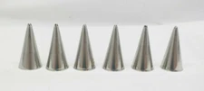 Paderno Icing Tips 3MM Decorating Star Tubes Set of 6 Pieces  TF