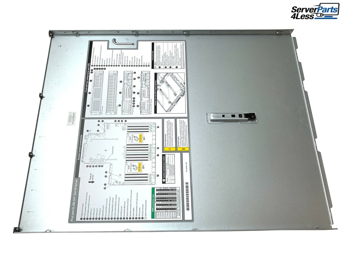 875052-001 HPE Server Top Cover DL380 Gen10 867126-001 | eBay