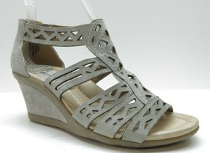 pale grey sandals
