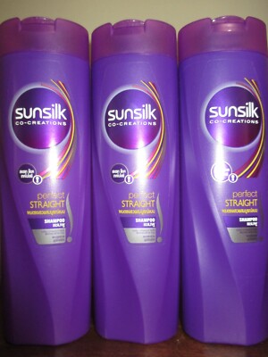 Lot of 3 Sunsilk Expert Perfect Straight to perfection Shampoo 320 ml