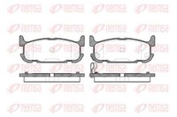 Remsa BremsbeläGe Bremsbelegsatz Hinten Passend FüR Mazda MX-5 Ii