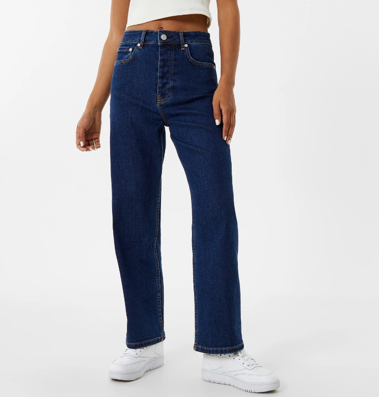 Jack Wills Hollie Super High Rise Jean Ladies Dark Indigo UK Size