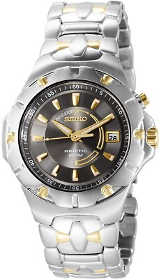 Seiko SKA192 Kinetic Two-Tone Date Lumibrite Hands & Markers Men