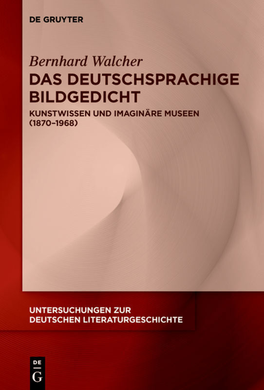 Thumbnail - Bernhard Walcher | Das Deutschsprachige Bildgedicht | Buch | Deutsch