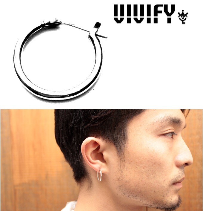 Hoop Pierce For one ear VIVIFY JAPAN hand made Free Shipping | eBay
