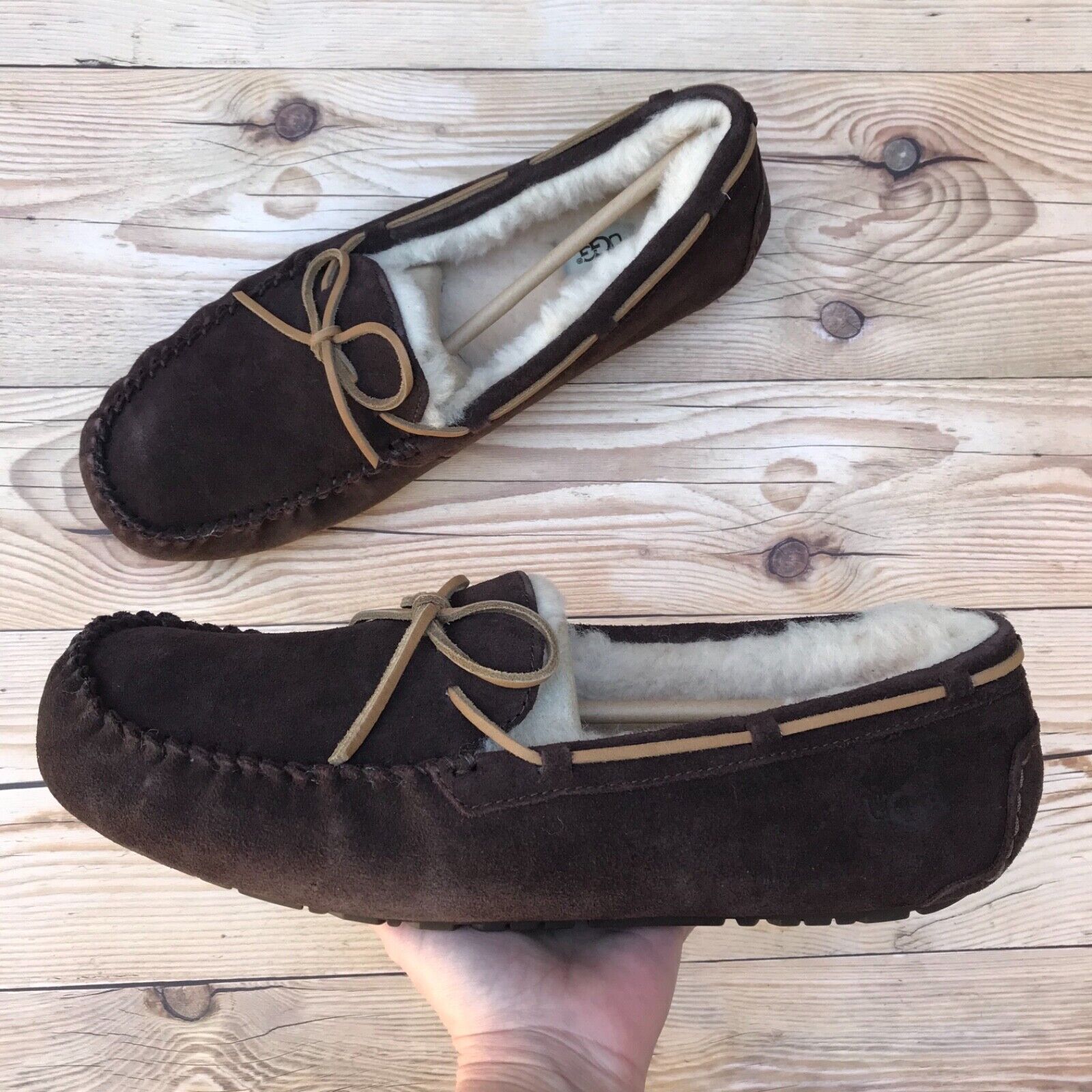 UGG Men’s Olsen Moccasin Espresso Slipper Men’s Size 15