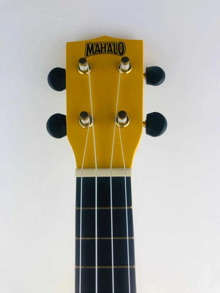 Mahalo MR1-YW Rainbow Soprano Ukulele in Bright Yellow - Image 3 of 4