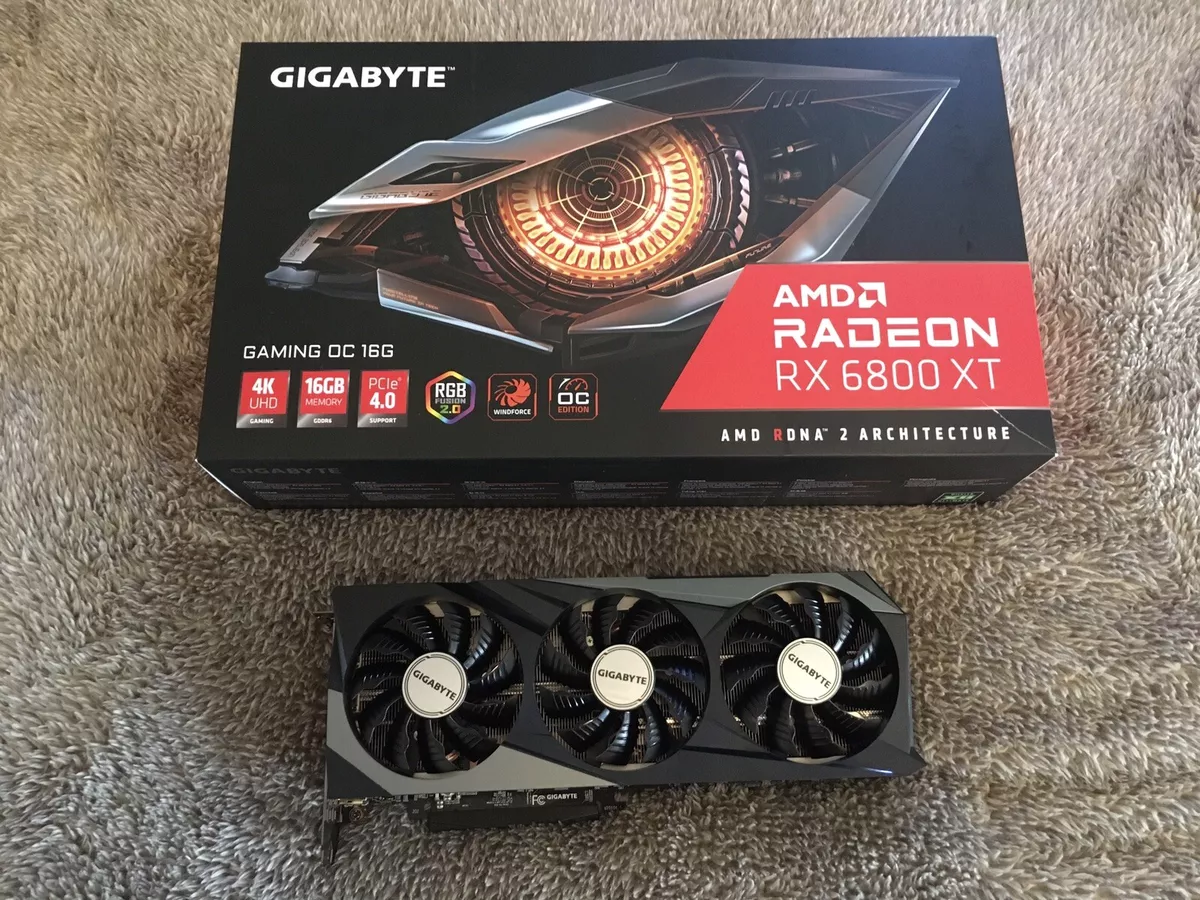 Gigabyte Amd Radeon Rx 6800 Xt Gaming Oc 16g