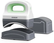 Hat Press Machine, Mini Heat Press for Caps with 3 Heating Levels & Auto-Off, Ha