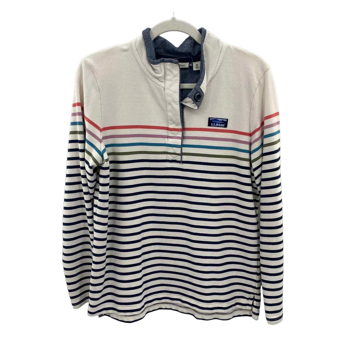 Ll bean shop striped pullover