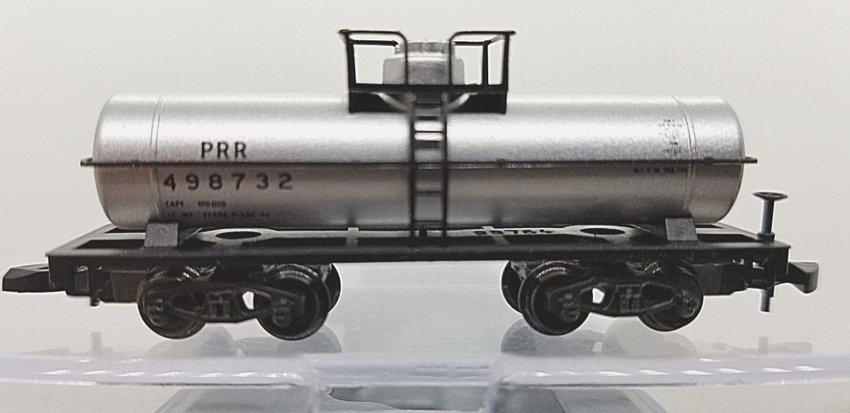 Z Scale Marklin Mini-Club 82499-12 PRR 39' Single Dome Tank Car