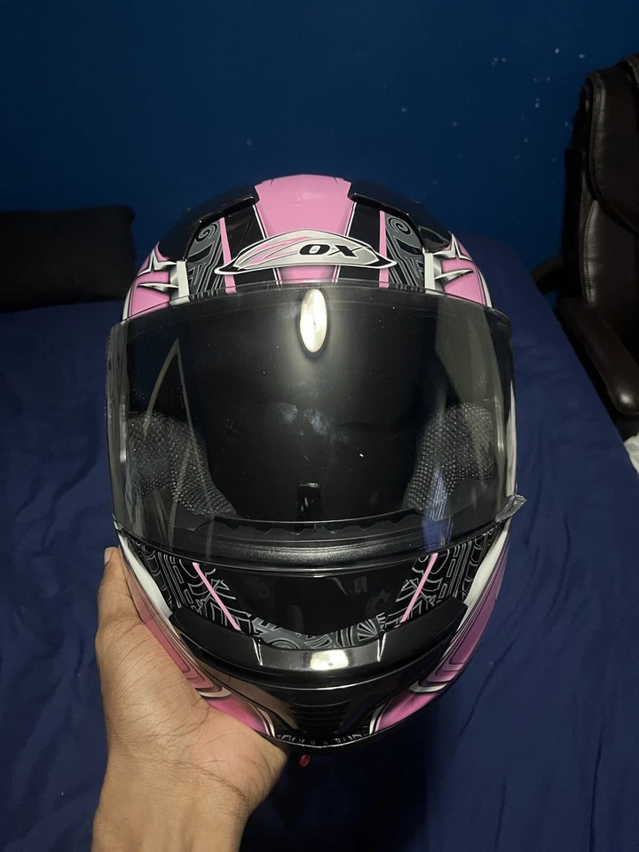 Casco de motocicleta Zox Airblade aprobado por puntos Foto 2 de 4