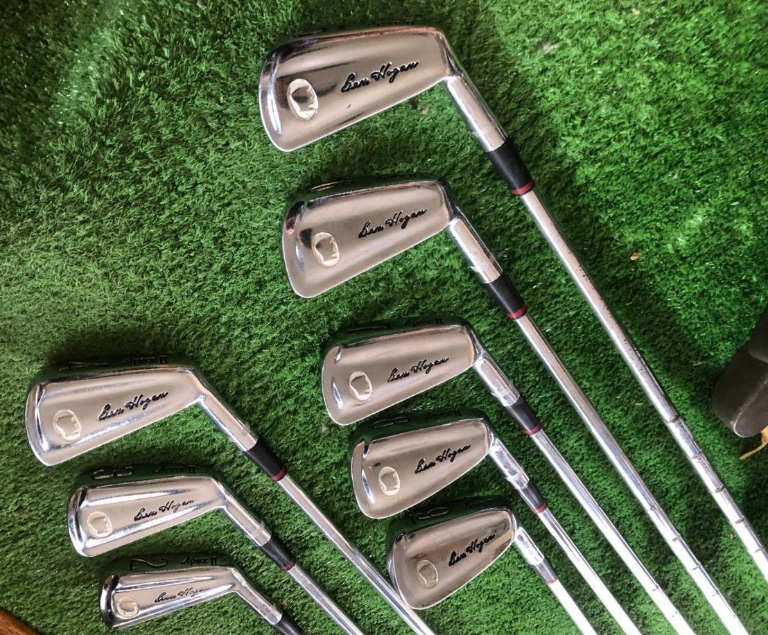 BEN HOGAN Apex 2 Irons 2-9 #3 Flex !!! Lamkin Sure Tac Grips