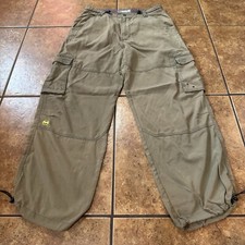 Vintage Billabong Baggy Cargo Pants Multipocket 90s Y2K Surf Skate Streetwear