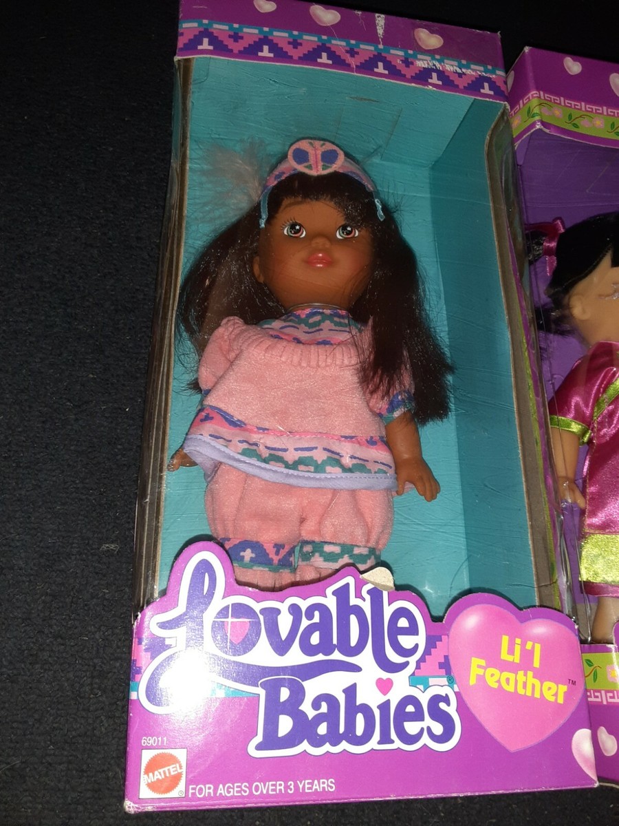Lovable Babies Li'l Feather lil blossom Doll New In Box Sealed
