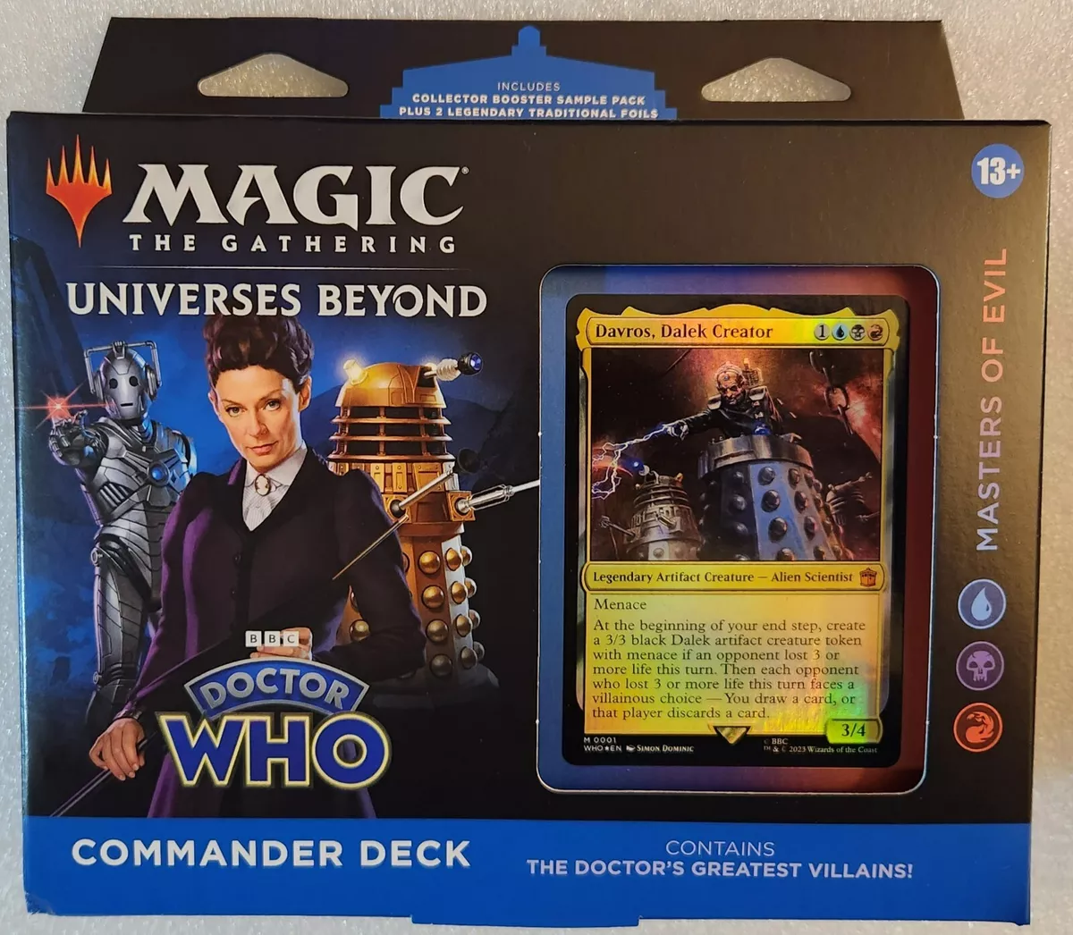 The Time & Space Deck Doctor Who Magic Trading Cards Complete