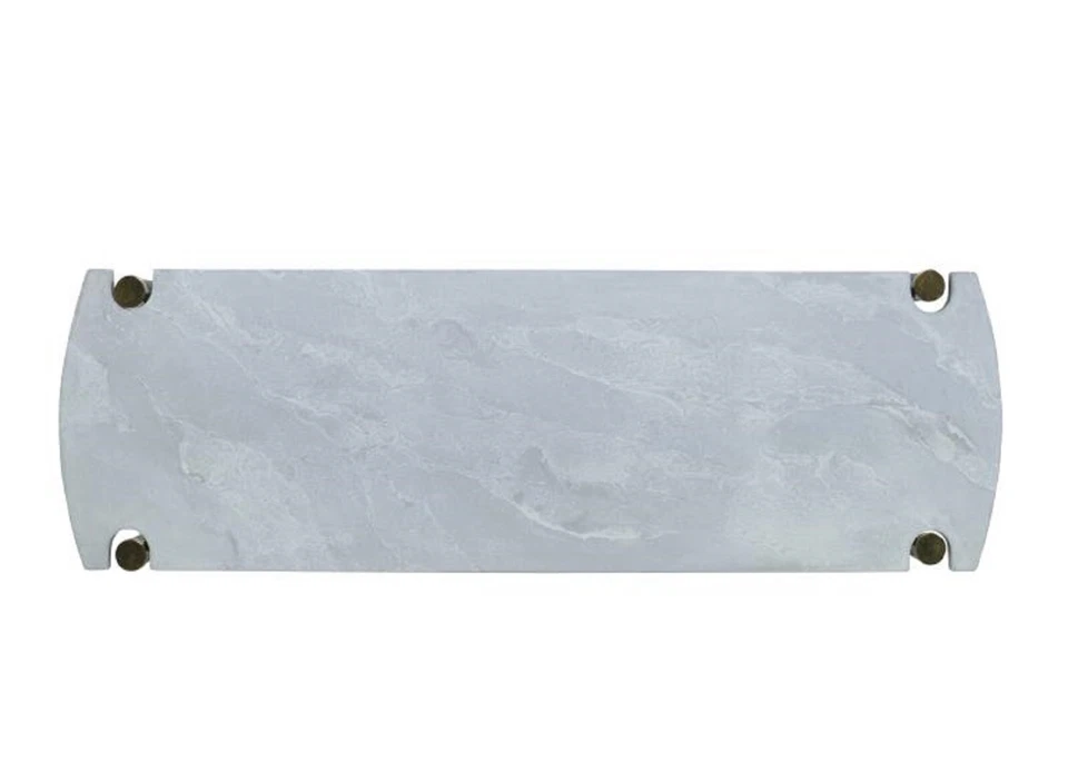 Mesa consola Century Furniture Grand Tour Oakland con tapa de piedra Foto 2 de 2