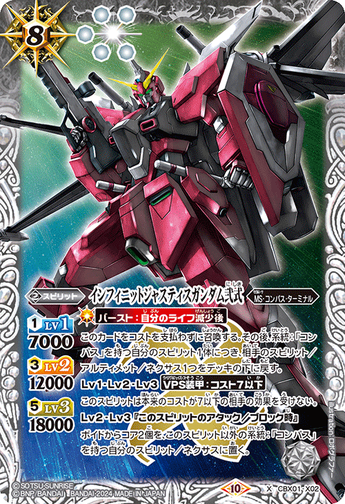 その他 BANDAI INFINITE JUSTICE GUNDAM TYPE II Infinite Justice Gundam Type II - ZGMF-X191M2 Terminal