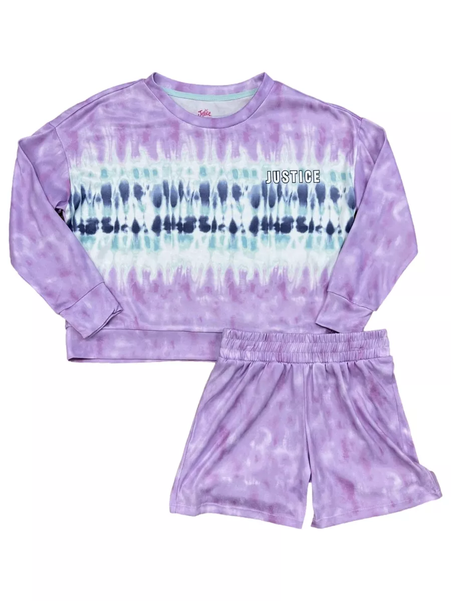 Justice silk pajamas hot sale
