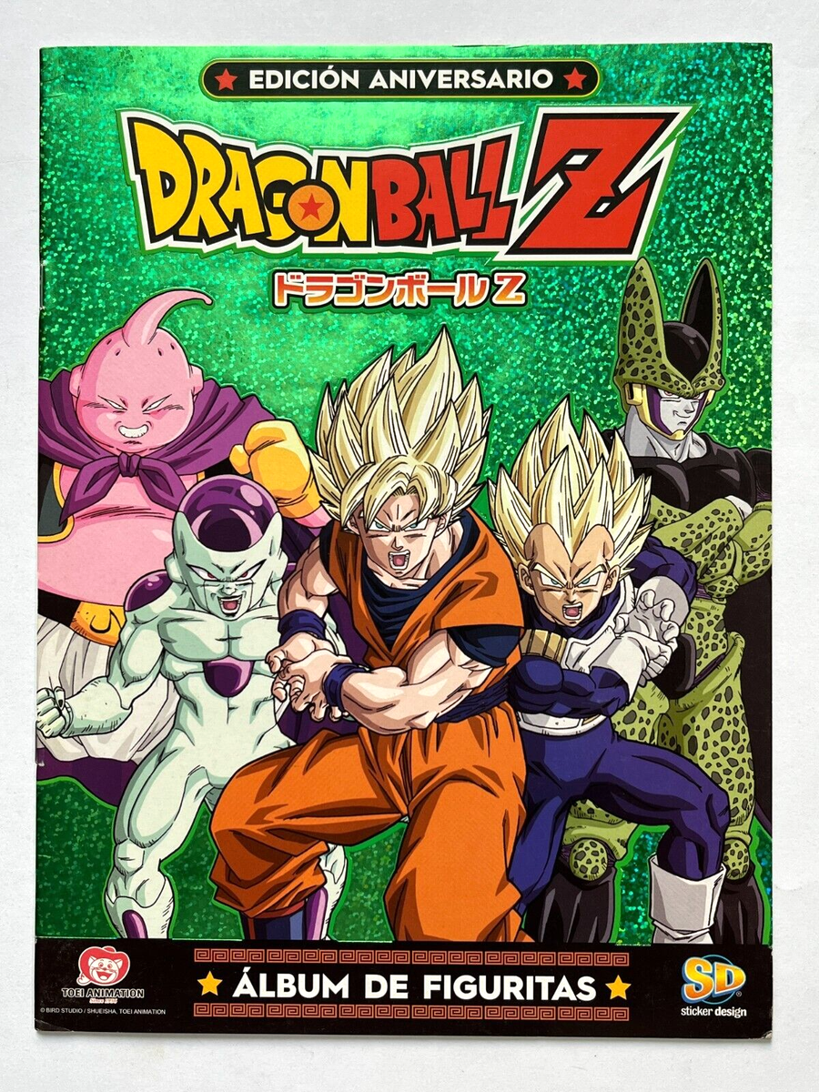 ALBUM DRAGON BALL Z Aniversary Edition Full Set 180/180 ARGENTINA