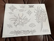 Vintage Tattoo flash art sheet tattoo seen Da Bronx lot 82 