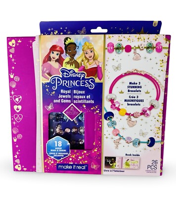 NIB! Disney Princess Royal Jewels & Gems Kit For Girls
