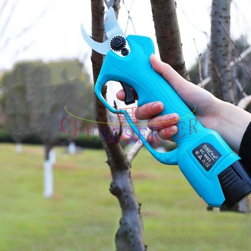 28mm Branch Cutter Trimmer Electric Garden Pruning Shears Scissors Tools Kit NEW - Picture 6 of 10