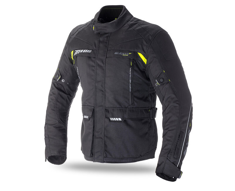 NUOVA GIACCA MOTO UOMO 4 STAGIONI TOURING IMPERMEABILE SEVENTY DEGREES JT41