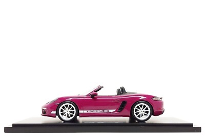 Porsche - PORSCHE特注 1/18 ポルシェ911 carrera Spark 1:18 Porsche 718 Boxster Style Edition (982) in Ruby