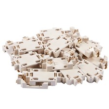 20pcs White Housing CR2032 SMD Cell Button Battery Holder Socket Case W9T19645