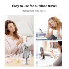 Adjustable Cell Phone Tablet Stand Desktop Holder Mount Mobile Phone iPad iPhone