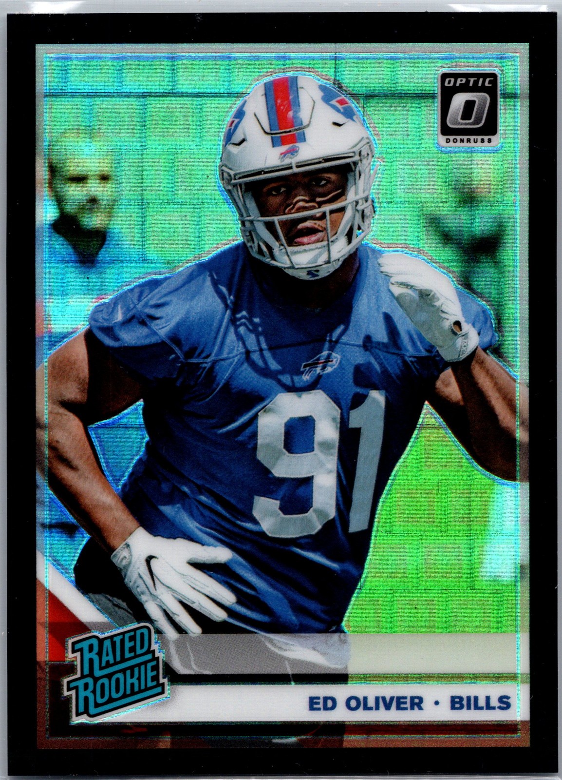 Ed Oliver Panini Donruss Optic #197 Black Pandora
