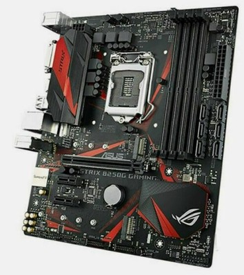 ASUS ROG STRIX B250G GAMING LGA 1151 DDR4 Intel B250 Micro ATX MB Neuwertig