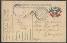 WW1-ITALIAN MILITARY CARD-USED 1916