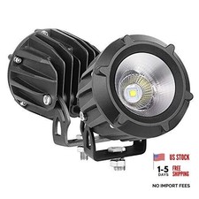 LED Pods, 2PCS 3" 50W Round Off Road Driving Lights Spot Flood Combo Round LED