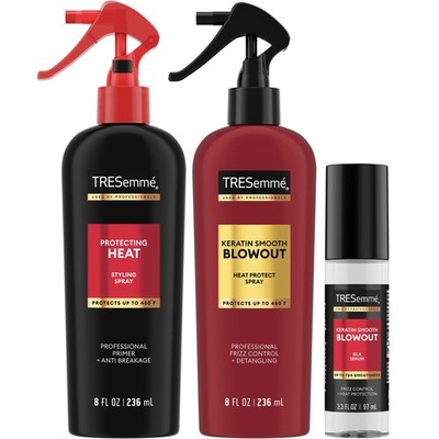 Blowout Products for Hair with 450°F Heat Protection & Frizz Control   Kerati...