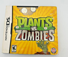 Plants vs Zombies Nintendo DS CIB Complete w Manual Cardboard Slipcover notteste