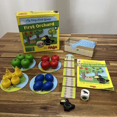 Haba First Orchard Board Game My Very First Game 100% Complete, Read Description