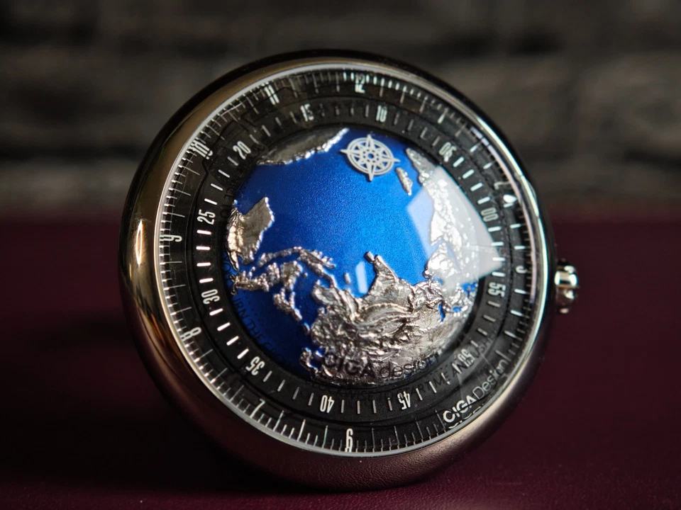 (TITANIUM) CIGA design Blue Planet II Gen 2 Lumed Dial GPHG Award, EU Warehouse - Bild 1 von 4
