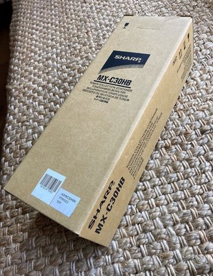 Sharp MX-C30HB Genuine OEM Waste Toner Collection Container NEW Sealed Box