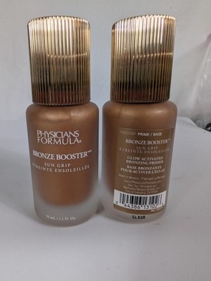 2x Physicians Formula Bronze Booster Glow Activated Bronzing Primer Sun Grip 