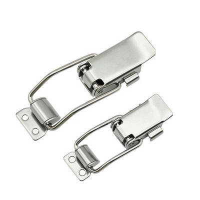 Drawer Hasp Clasps Duckbill Buckles Spring Loaded Toggle Latches Catches