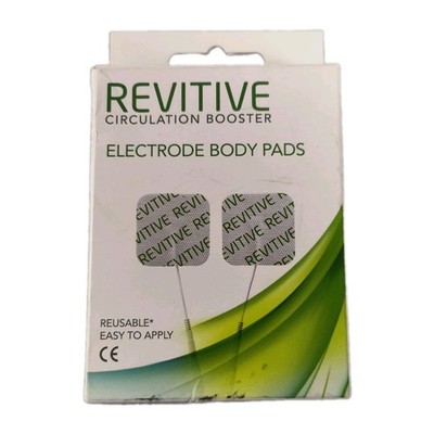Revitive Circulation Booster Replacement Electrode Body Pads 3 Pairs READ