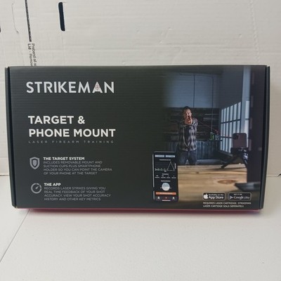 Strikeman Target & Phone Mount Laser Training System Cartridge Sold Separately 