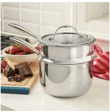 Princess House Signature 2.75-Qt./2.6l Double Boiler 10641 New!