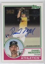 2018 Topps Update 1983 Topps Design Auto Daniel Mengden #83A-DN Auto r9d
