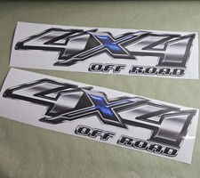 A11 - 4x4 Off Road Decal Set Truck Bed Side Vinyl Sticker Set For Left And Right