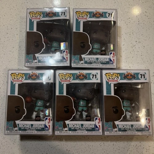 5X Funko POP Basketball Upper Deck MICHAEL JORDAN #71 NBA ALL STARS